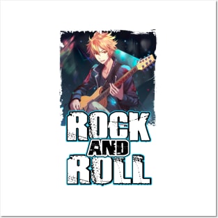 Rock Music Album Cover - Anime Shirt Posters and Art